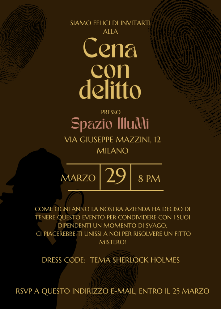 Invito Per Cena Aziendale A Milano Formale Ed Efficace IlluMI Spazio Invito Per Cena Aziendale A Milano Formale Ed Efficace IlluMI Spazio